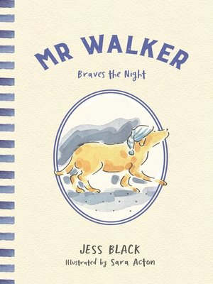 cover image of Mr Walker Braves the Night
